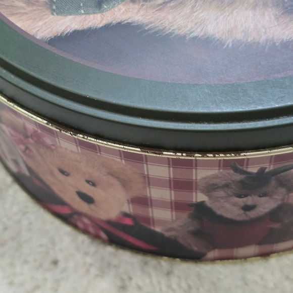 Boyds Bears Country Collectible Tin Round Storage Box - Picture 12 of 16
